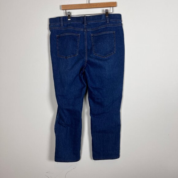 Talbots Straight Leg Jeans 16W - Picture 2 of 2